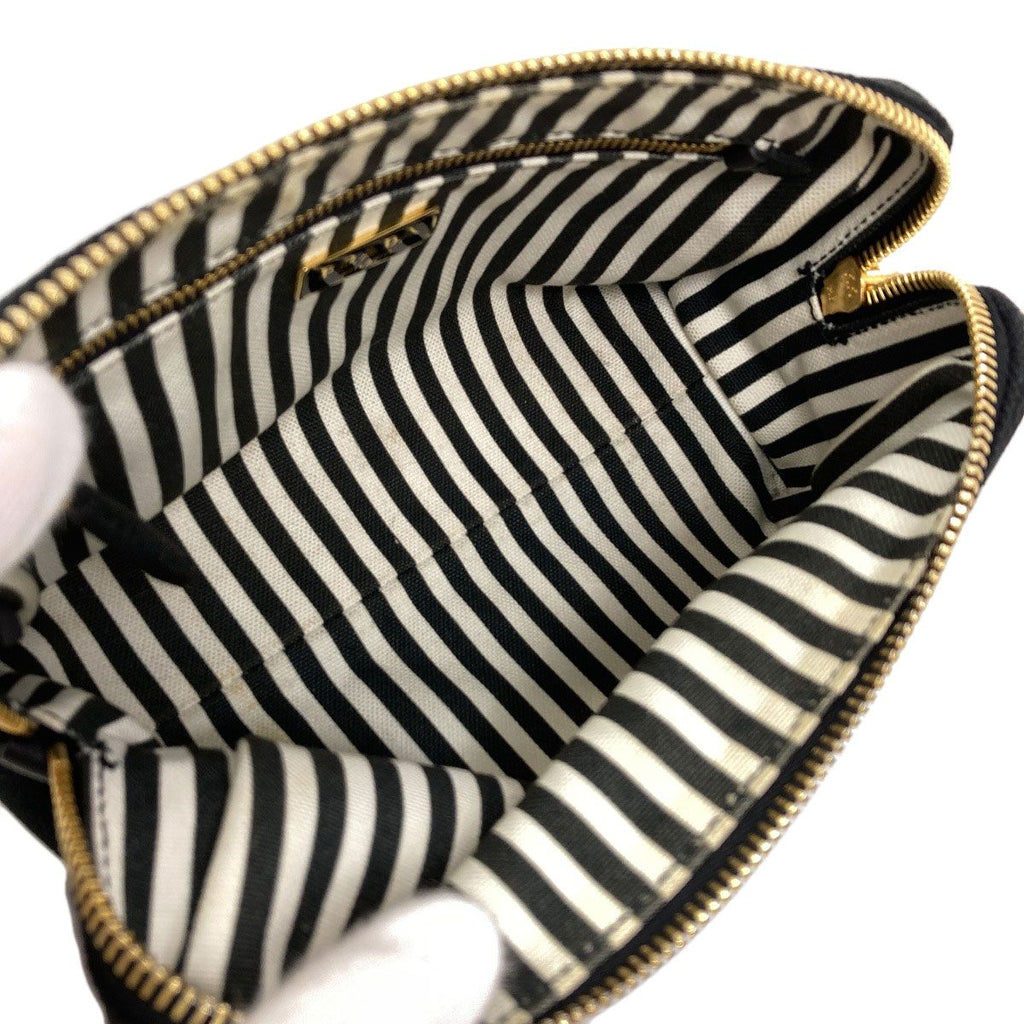 Prada Logo Makeup Pouch Canvas — view 5