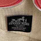 Hermes Bride-a-Brac PM Silver Handbag Canvas — view 6