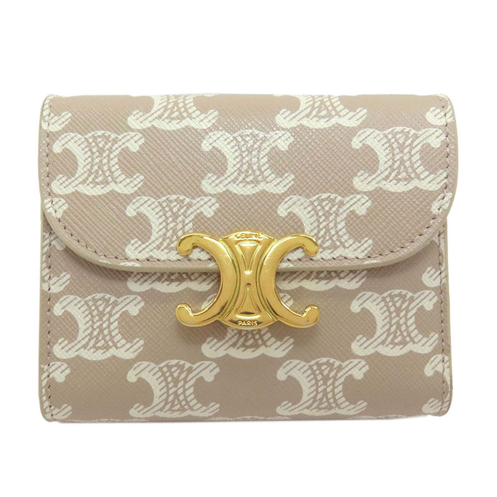 Celine Small Flap Wallet Trifold Leather