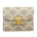 Celine Small Flap Wallet Trifold Leather