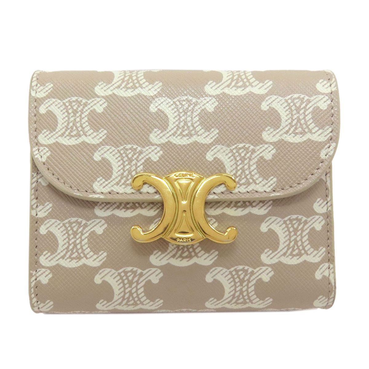 Celine Small Flap Wallet Trifold Leather