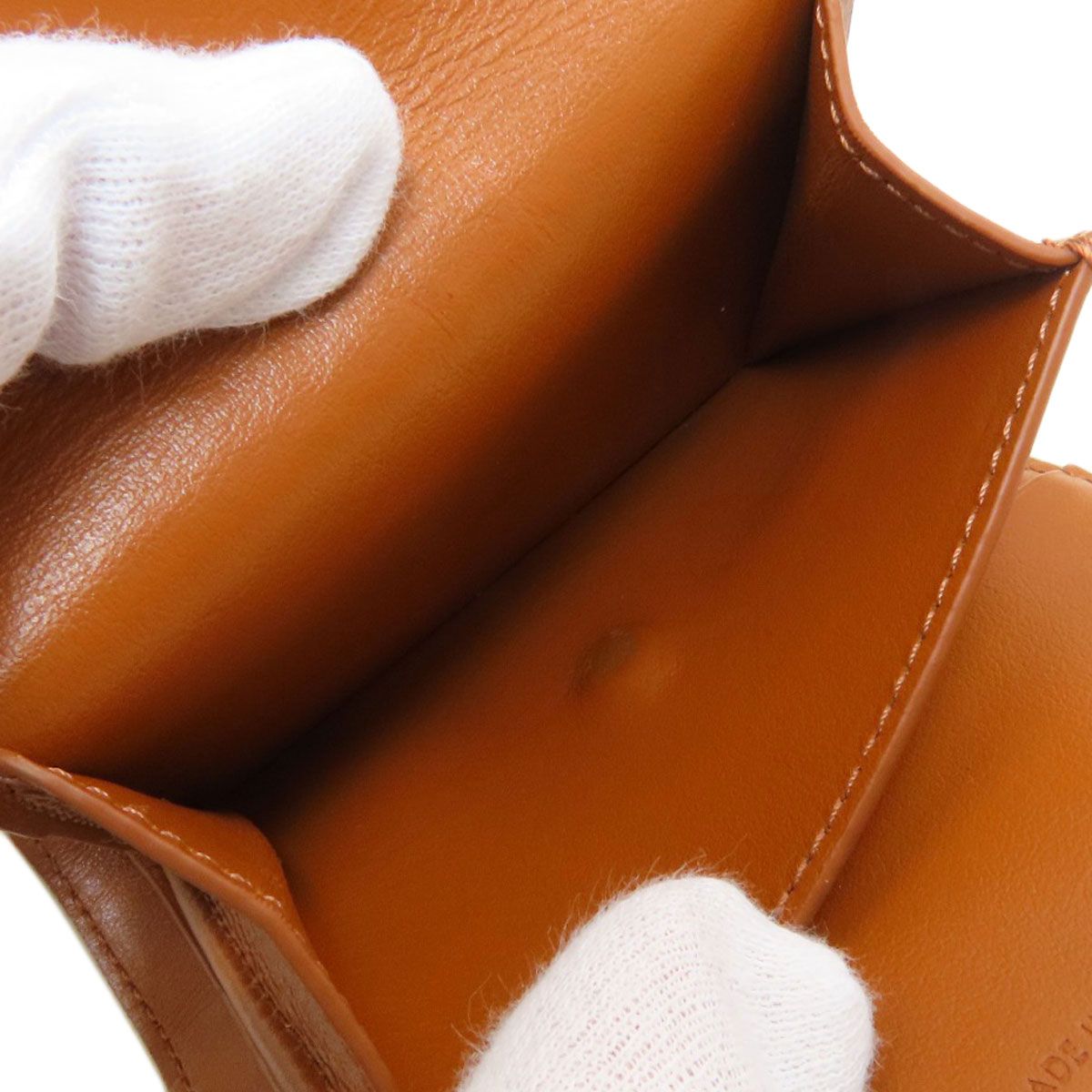Celine Small Flap Wallet Trifold Leather — view 7