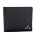 Prada Logo Bifold Wallet Saffiano
