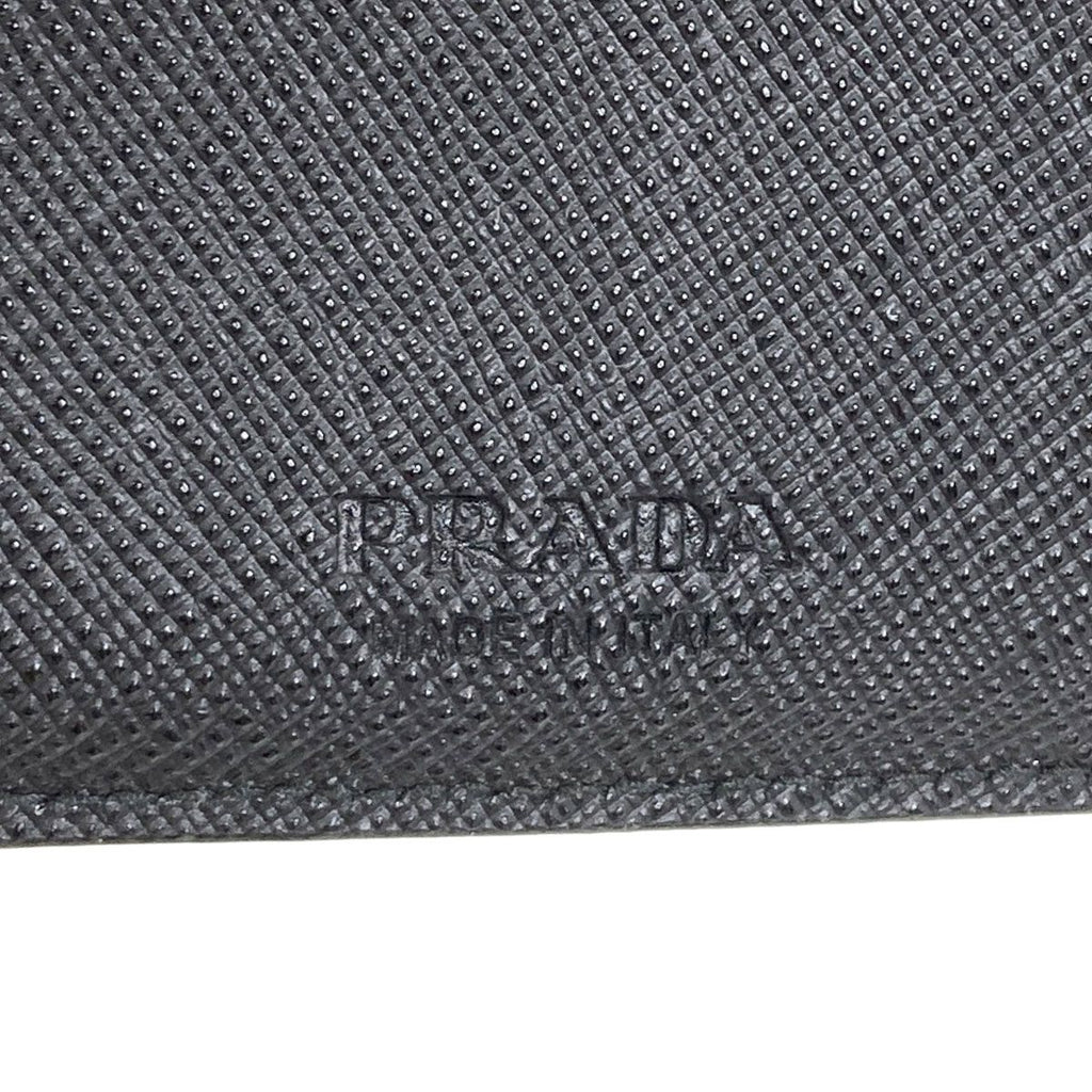 Prada Logo Bifold Wallet Saffiano — view 7