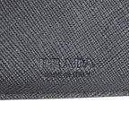 Prada Logo Bifold Wallet Saffiano — view 7
