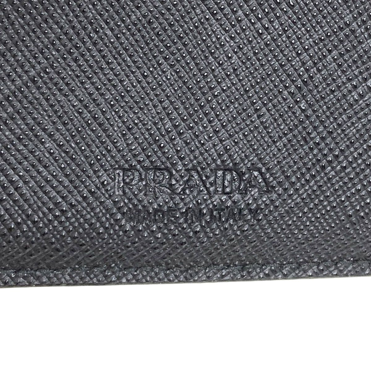 Prada Logo Bifold Wallet Saffiano — view 7