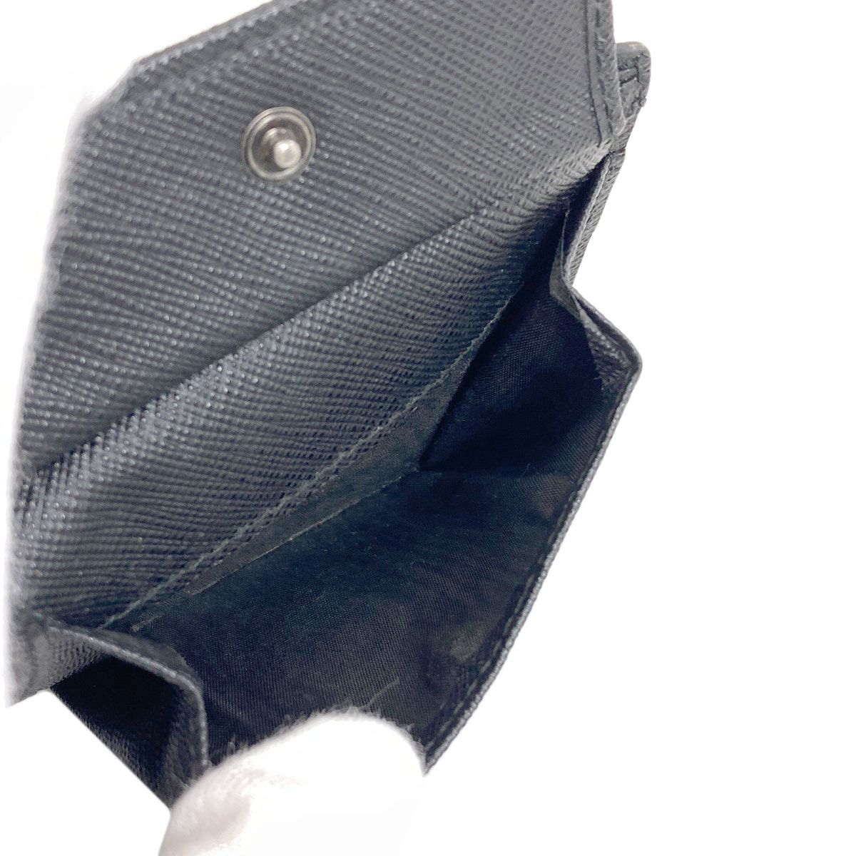 Prada Logo Bifold Wallet Saffiano — view 6
