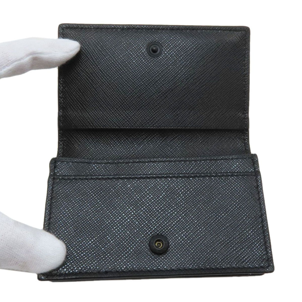 Prada Logo Card Case Saffiano — view 4