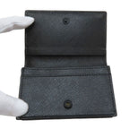 Prada Logo Card Case Saffiano — view 4