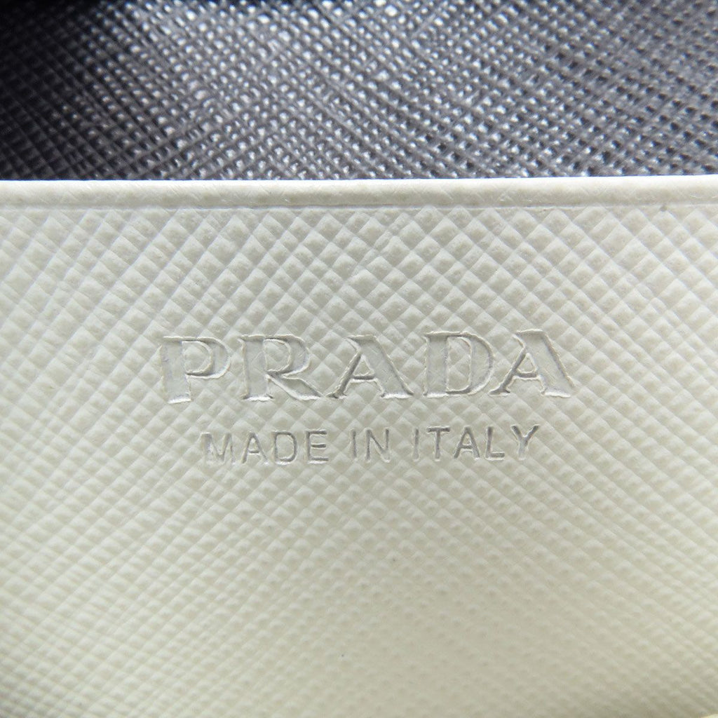 Prada Logo Card Case Saffiano — view 6