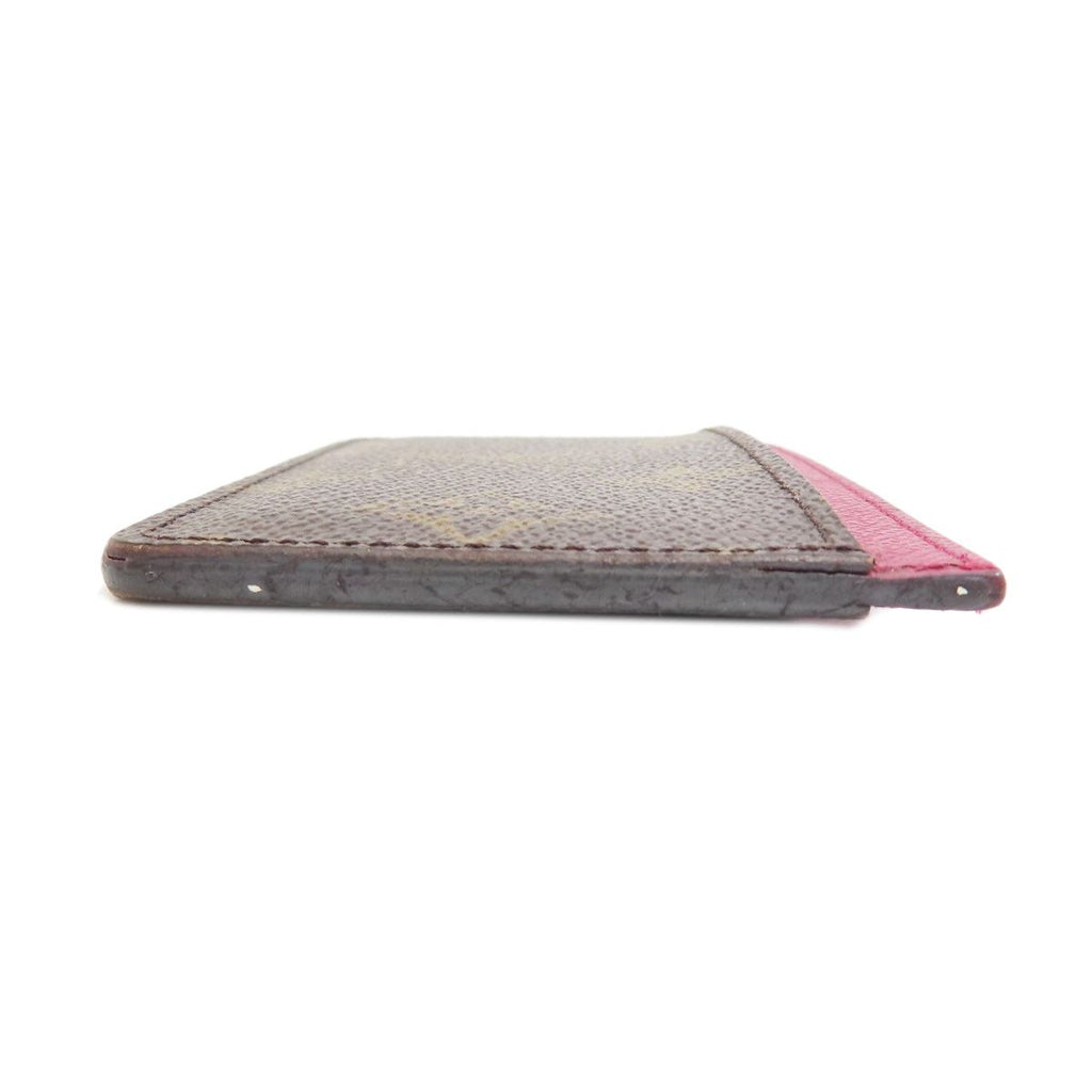 Louis Vuitton Porte Cartes Simple Card Case Monogram Canvas — view 3
