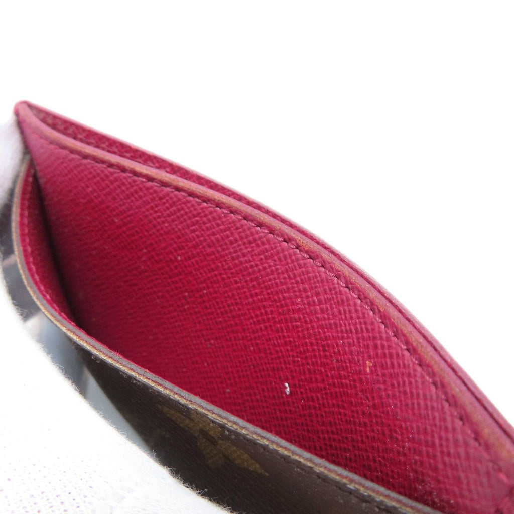 Louis Vuitton Porte Cartes Simple Card Case Monogram Canvas — view 8