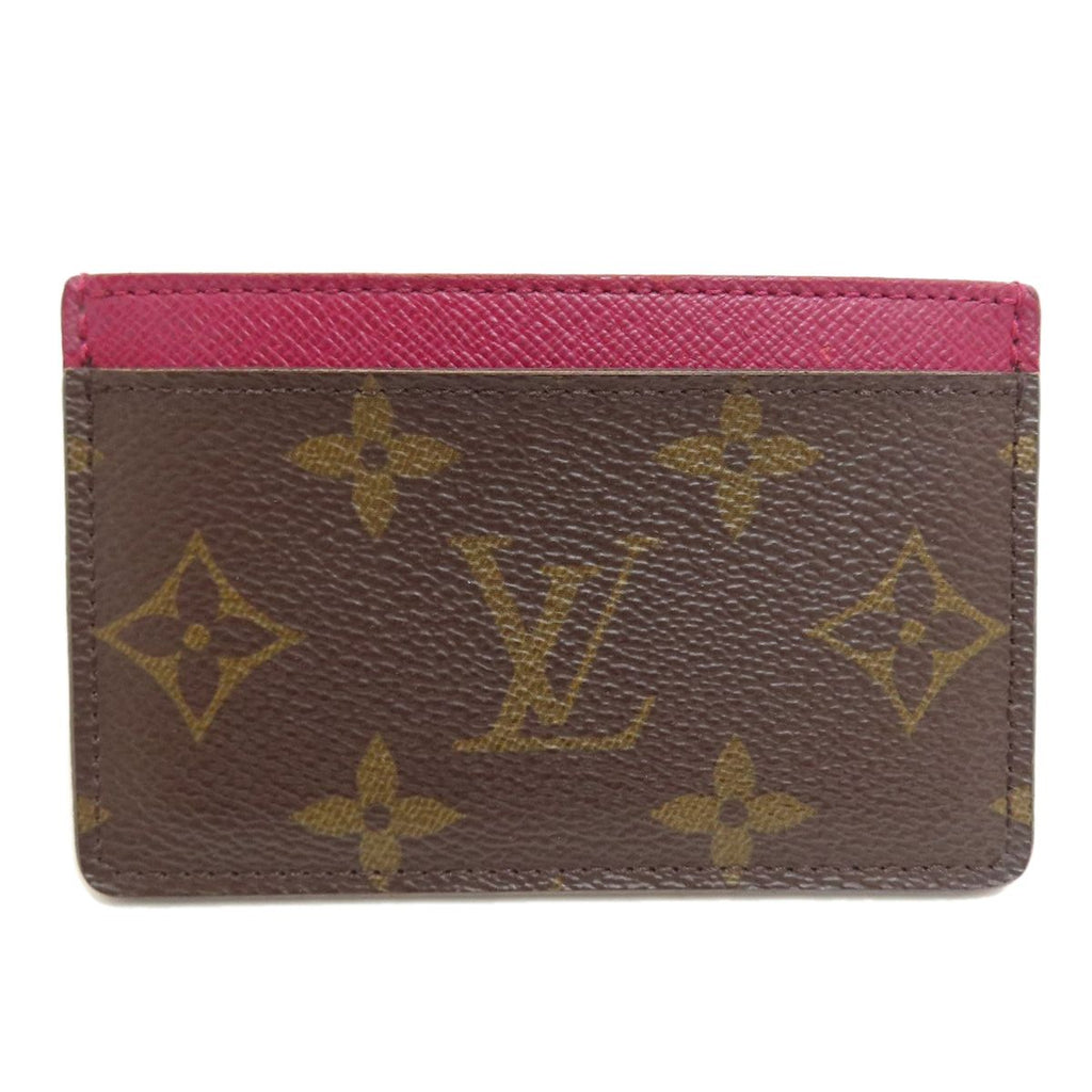 Louis Vuitton Porte Cartes Simple Card Case Monogram Canvas — view 2