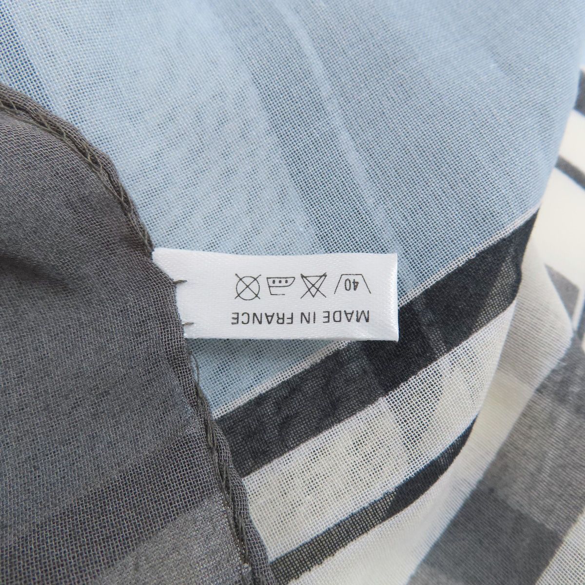 Chanel Large Summer Shawl Cotton Scarf — view 4