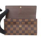 Louis Vuitton Wallet Damier Ebene Portefeuille Sarah Vintage — view 4