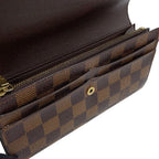 Louis Vuitton Wallet Damier Ebene Portefeuille Sarah Vintage — view 8