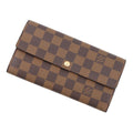 Louis Vuitton Wallet Damier Ebene Portefeuille Sarah Vintage
