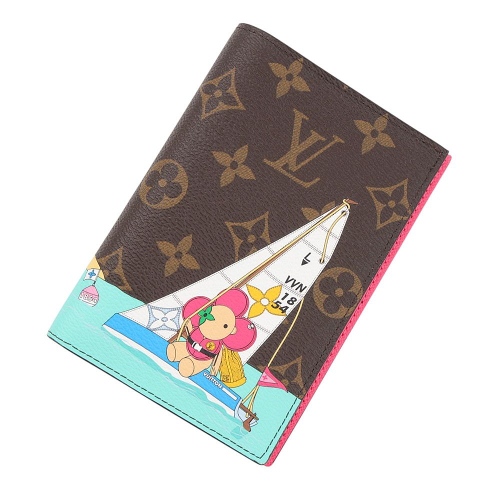 Louis Vuitton Passport Case Monogram Vivienne Couverture NM Sai Ring Yacht