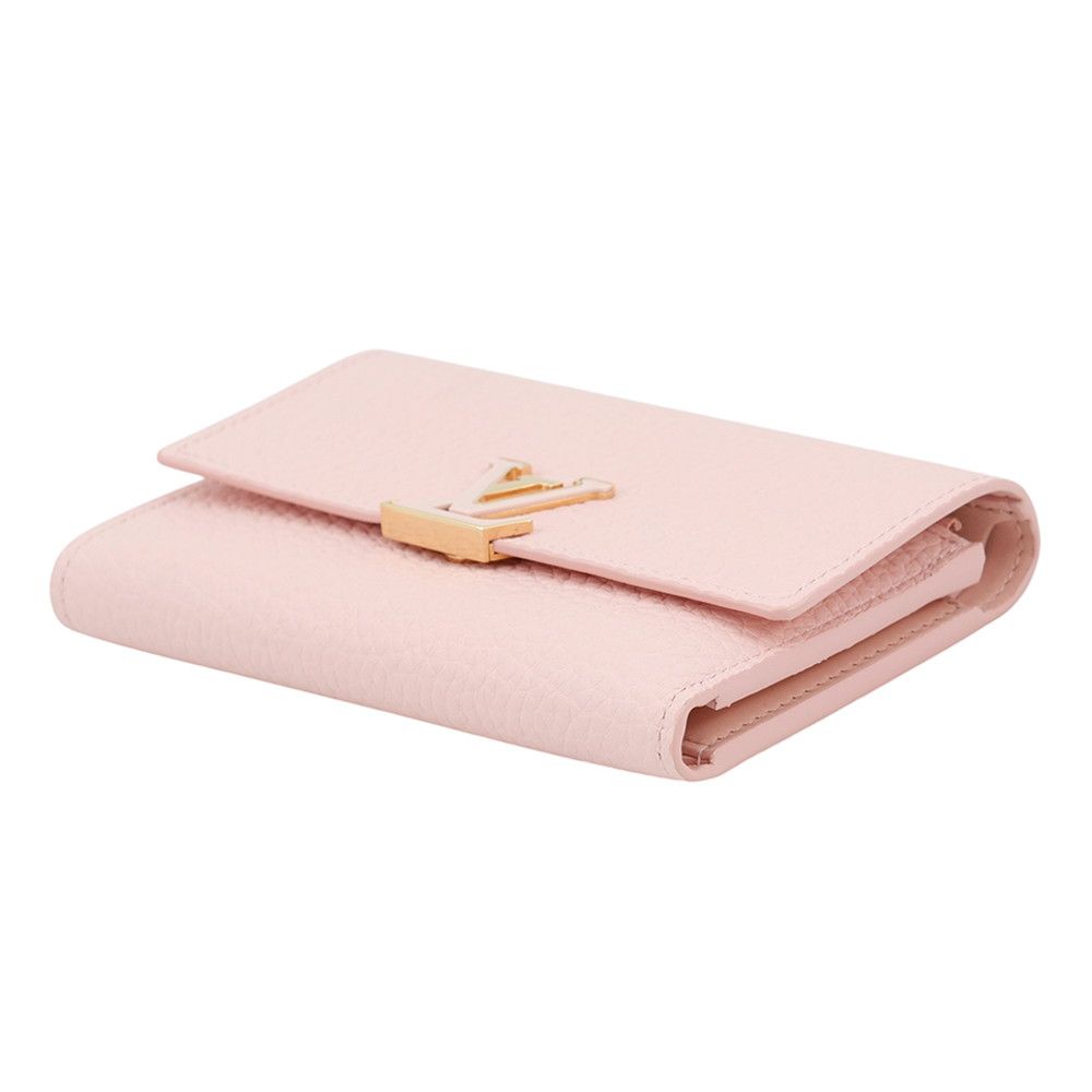 Louis Vuitton Trifold Wallet Taurillon Leather Portefeuille Capucines Compact — view 2
