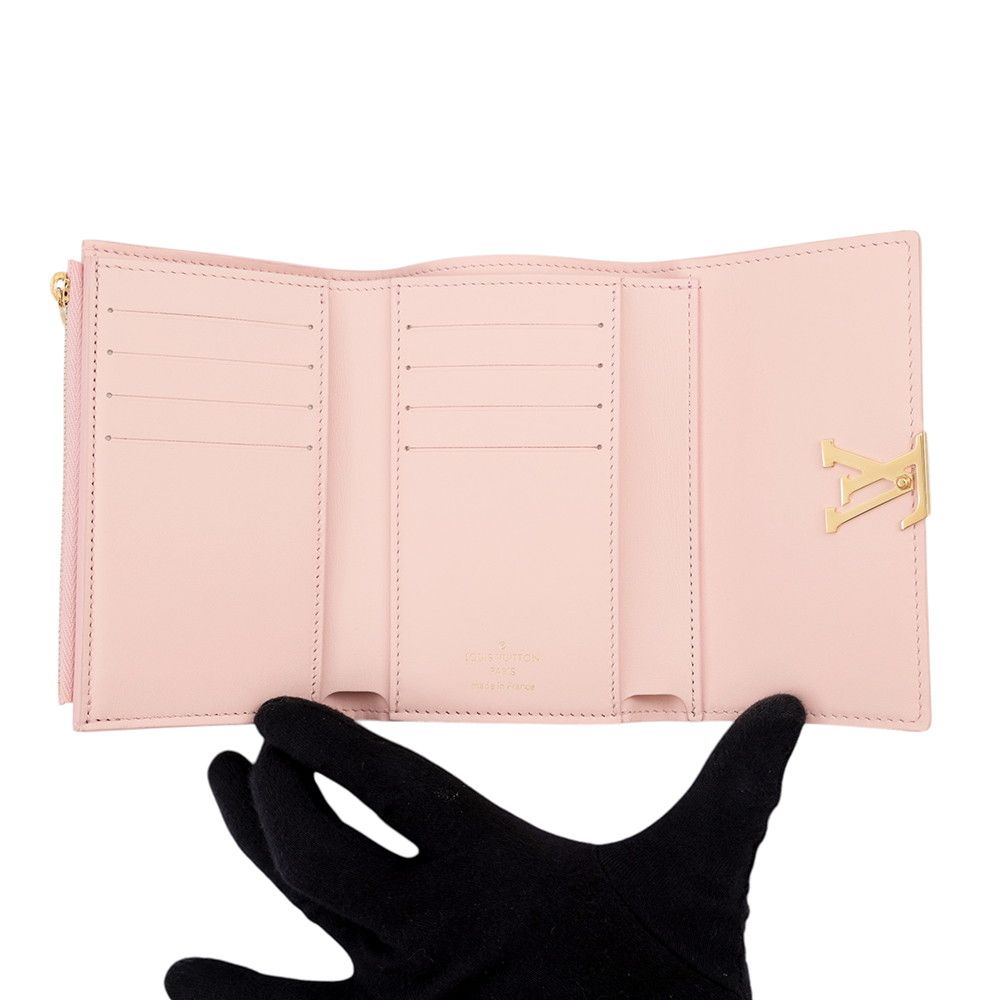 Louis Vuitton Trifold Wallet Taurillon Leather Portefeuille Capucines Compact — view 4