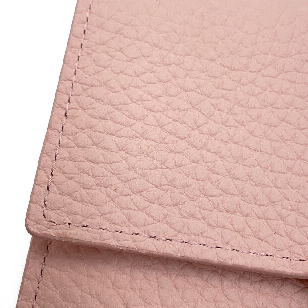 Louis Vuitton Trifold Wallet Taurillon Leather Portefeuille Capucines Compact — view 7