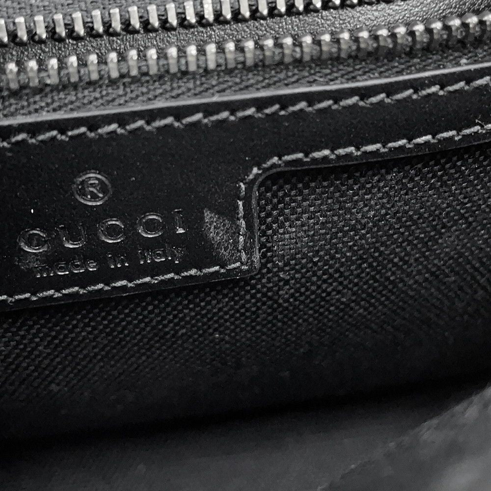 Gucci Chain Shoulder Bag GG Marmont Quilted Small Leather Black — view 7