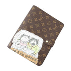 Louis Vuitton Notebook Cover Monogram Agenda Bureau MM Diary Gray Coddington