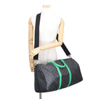 Louis Vuitton Boston Bag Monogram Eclipse Keepall Bandouliere 50 Black — view 5
