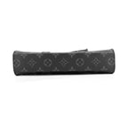 Louis Vuitton Monogram Eclipse Sac Plat Cross Bag 2-Way Shoulder Bag Black — view 3