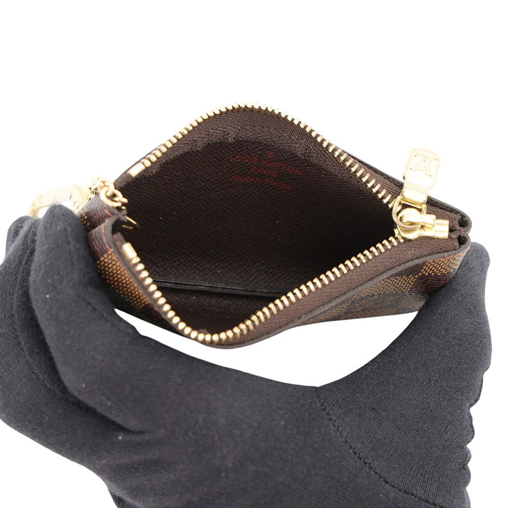 Louis Vuitton Coin Purse Damier Ebene Pochette Cles — view 4