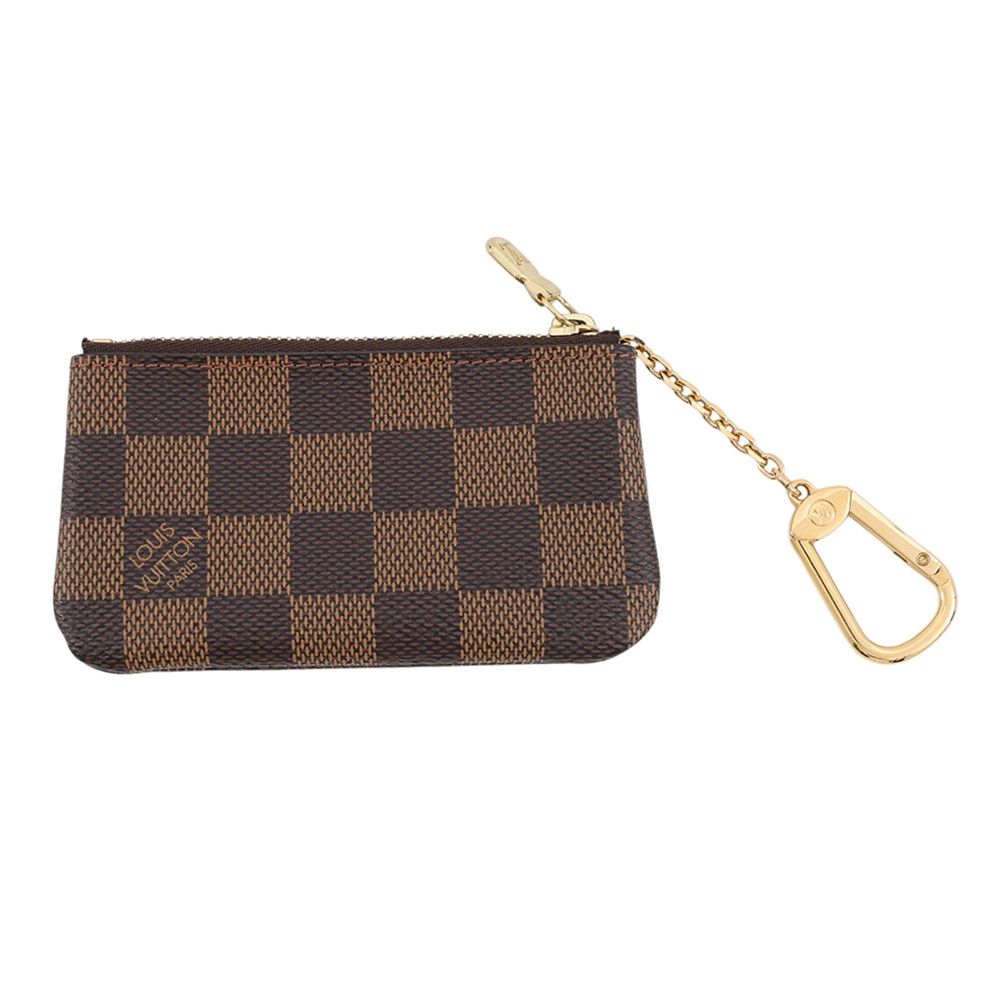 Louis Vuitton Coin Purse Damier Ebene Pochette Cles — view 3