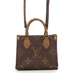 Louis Vuitton Monogram Reverse On The Go BB 2-Way Shoulder Bag