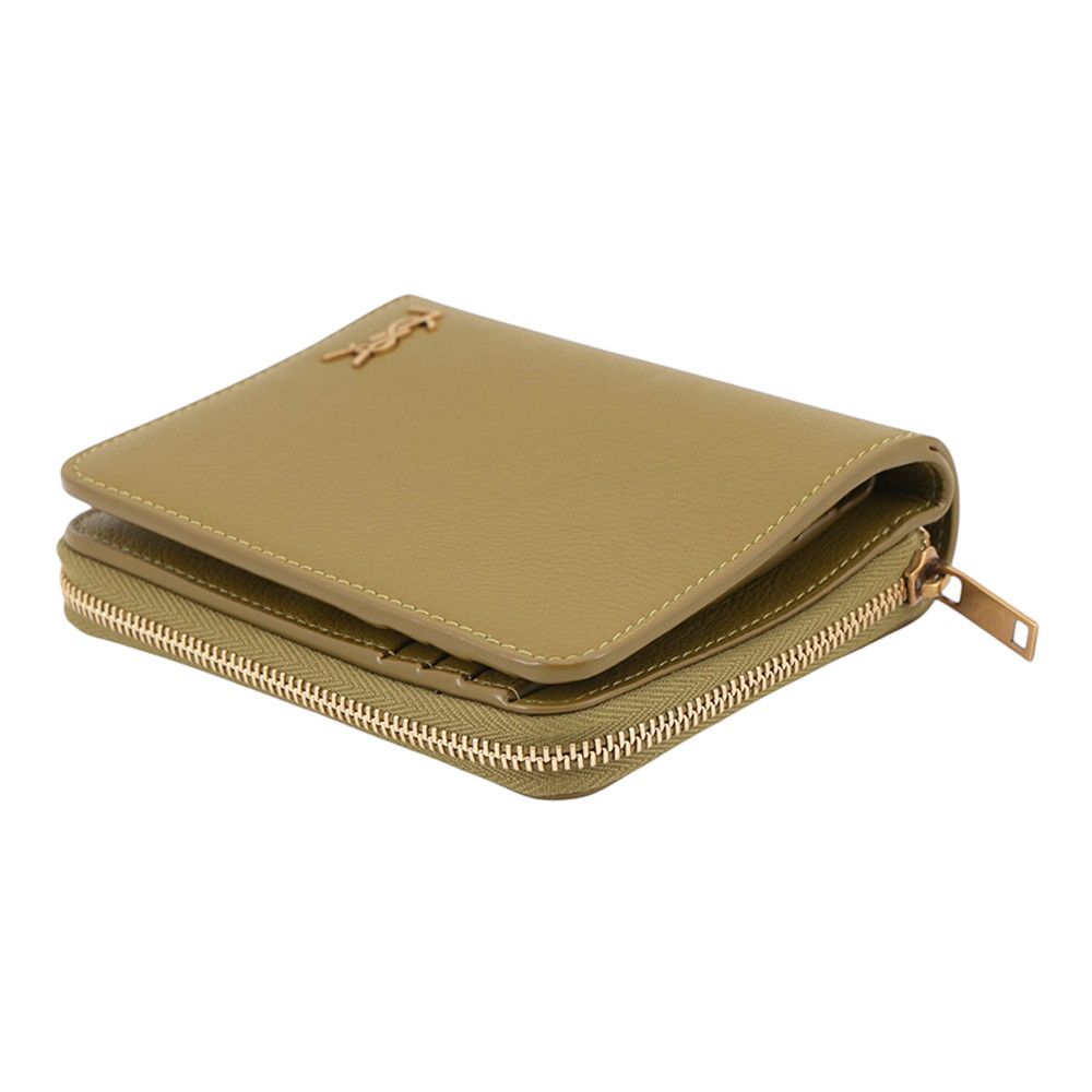 Saint Laurent Paris Bifold Wallet YSL Compact Zip Around Leather — view 2