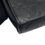 Louis Vuitton Shoulder Bag Monogram Shadow Gaston Wearable Wallet Black — view 6