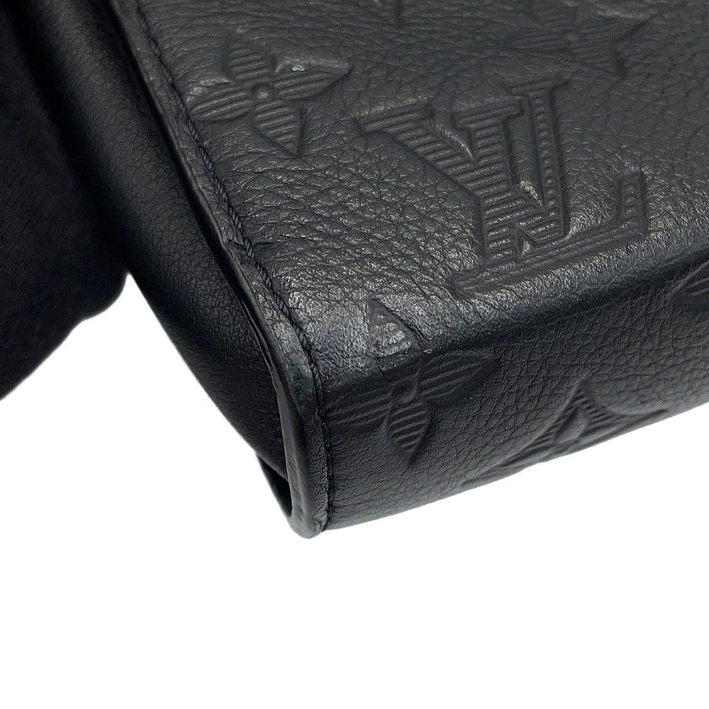Louis Vuitton Shoulder Bag Monogram Shadow Gaston Wearable Wallet Black — view 6