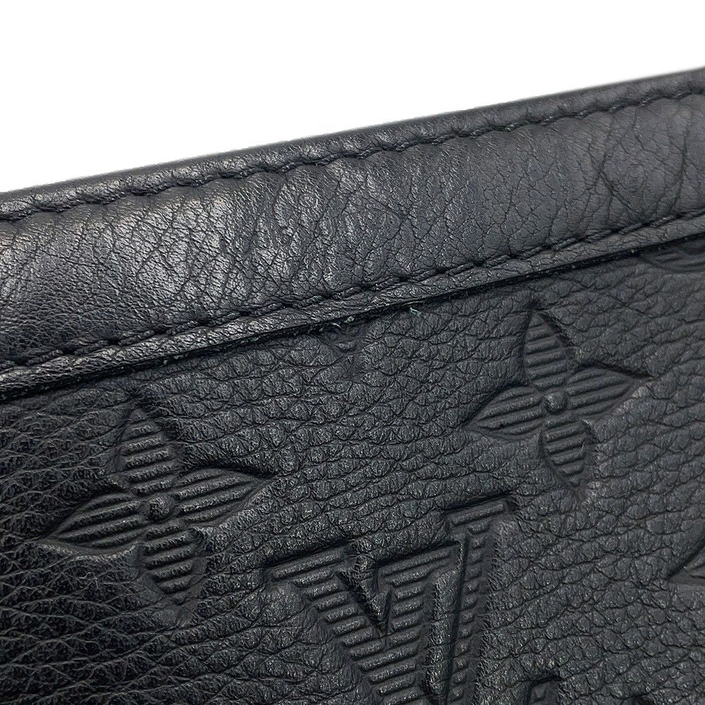 Louis Vuitton Shoulder Bag Monogram Shadow Gaston Wearable Wallet Black — view 7