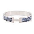 Hermes Bracelet Clic HH Horsewear Blue