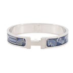 Hermes Bracelet Clic HH Horsewear Blue