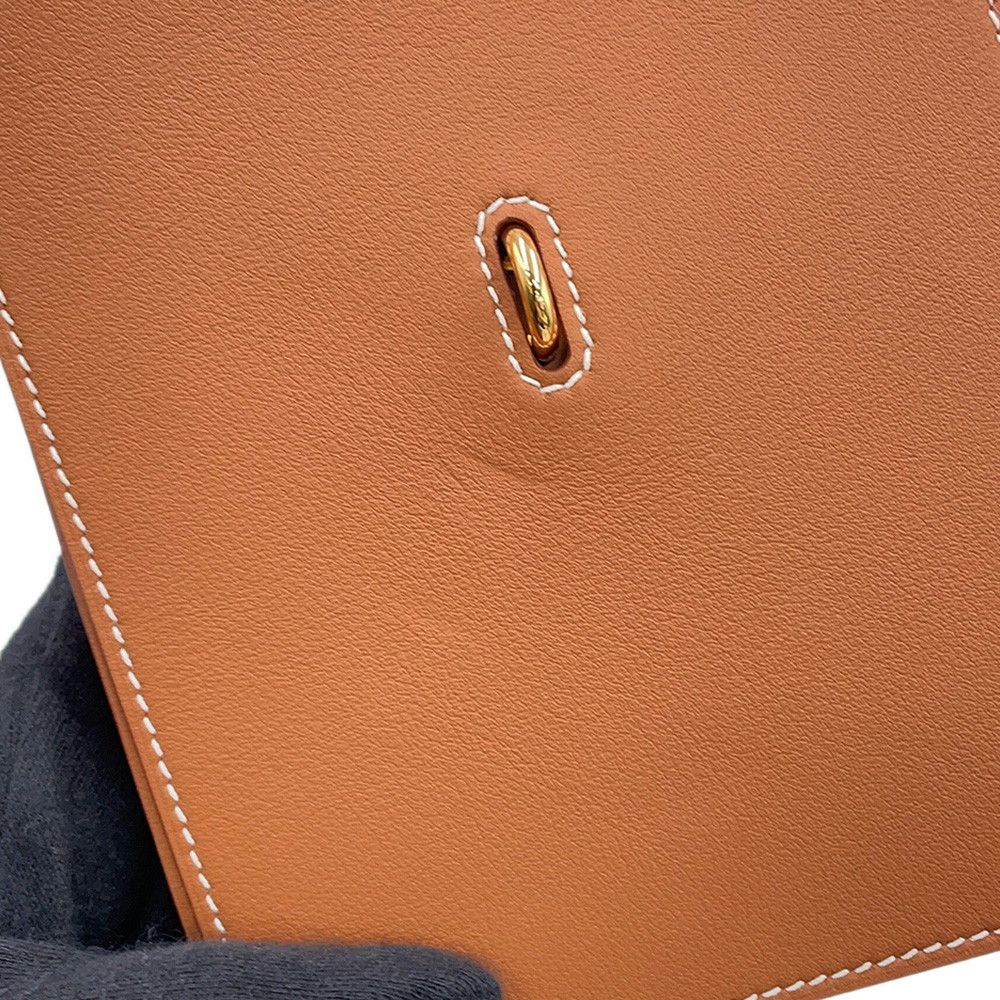 Hermes Note Cover Carnet Secret Gold Swift Animapolis — view 5