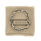 Gucci Interlocking G Chain 925 Sterling Silver Necklace — view 2