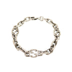 Gucci Interlocking G Chain 925 Sterling Silver Necklace
