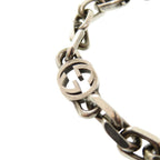 Gucci Interlocking G Chain 925 Sterling Silver Necklace — view 4