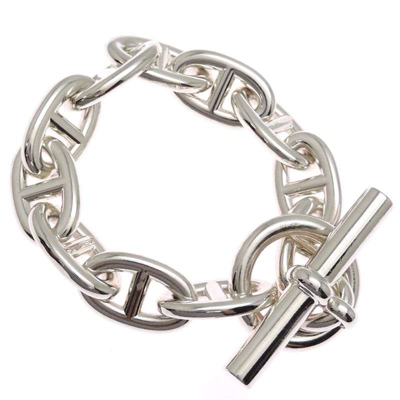 Hermes Bracelet Silver — view 3