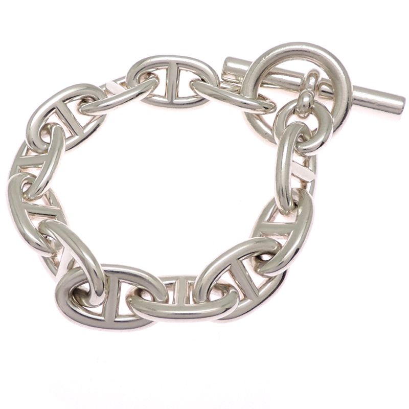 Hermes Bracelet Silver — view 2