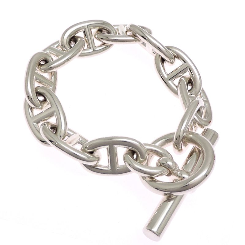 Hermes Bracelet Silver — view 3