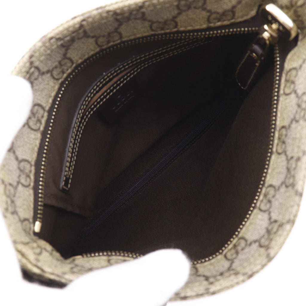 Gucci GG Supreme Canvas Brown Shoulder Bag — view 5