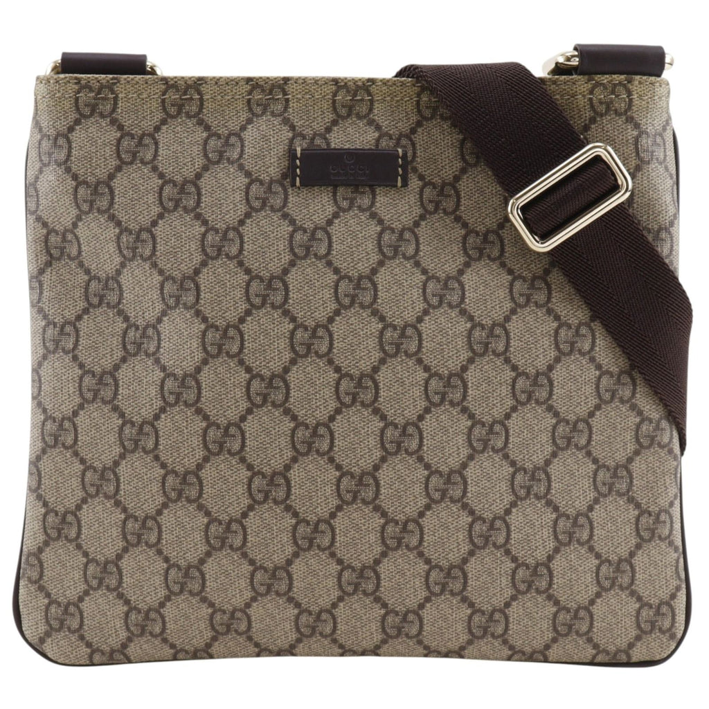 Gucci GG Supreme Canvas Brown Shoulder Bag
