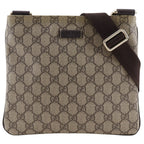 Gucci GG Supreme Canvas Brown Shoulder Bag