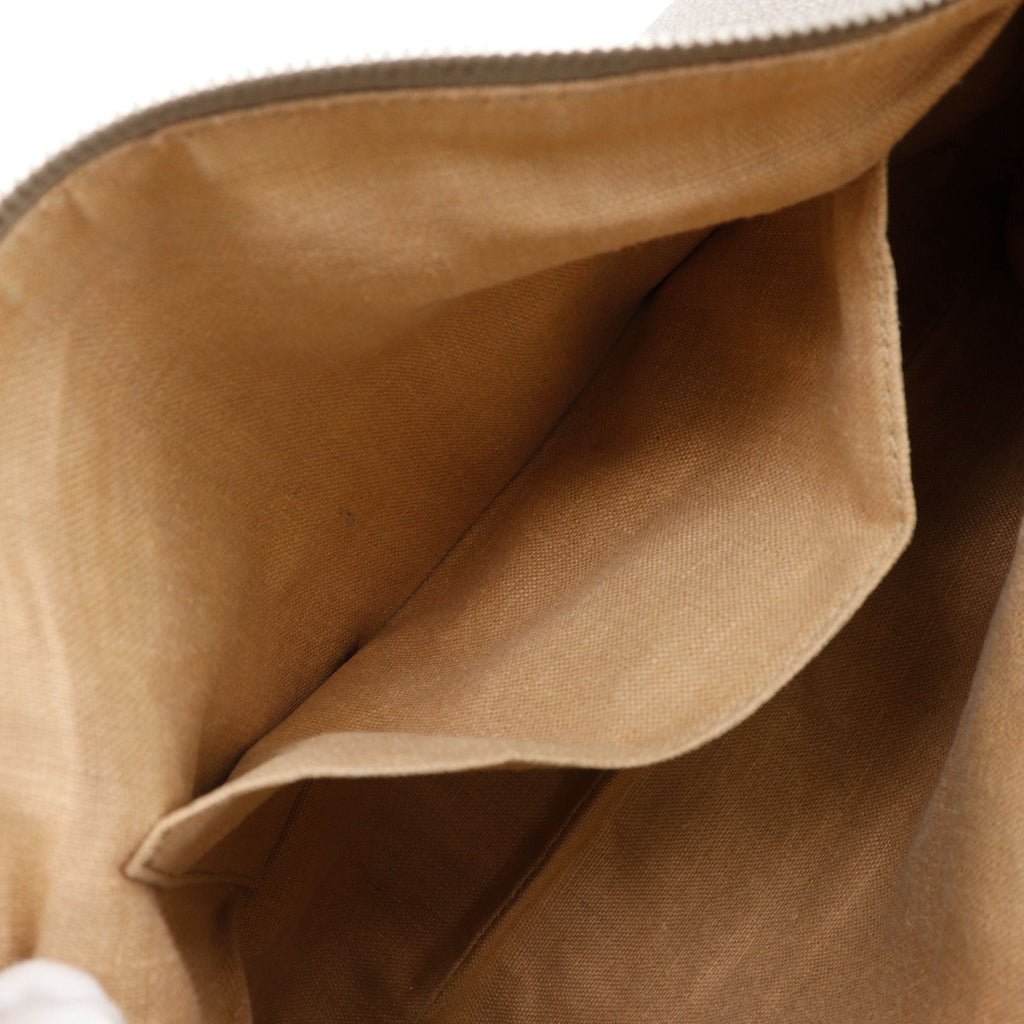 Fendi Selleria Leather Gray Shoulder Bag — view 6