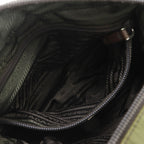 Prada 2-Way Shoulder Nylon Khaki Handbag — view 7